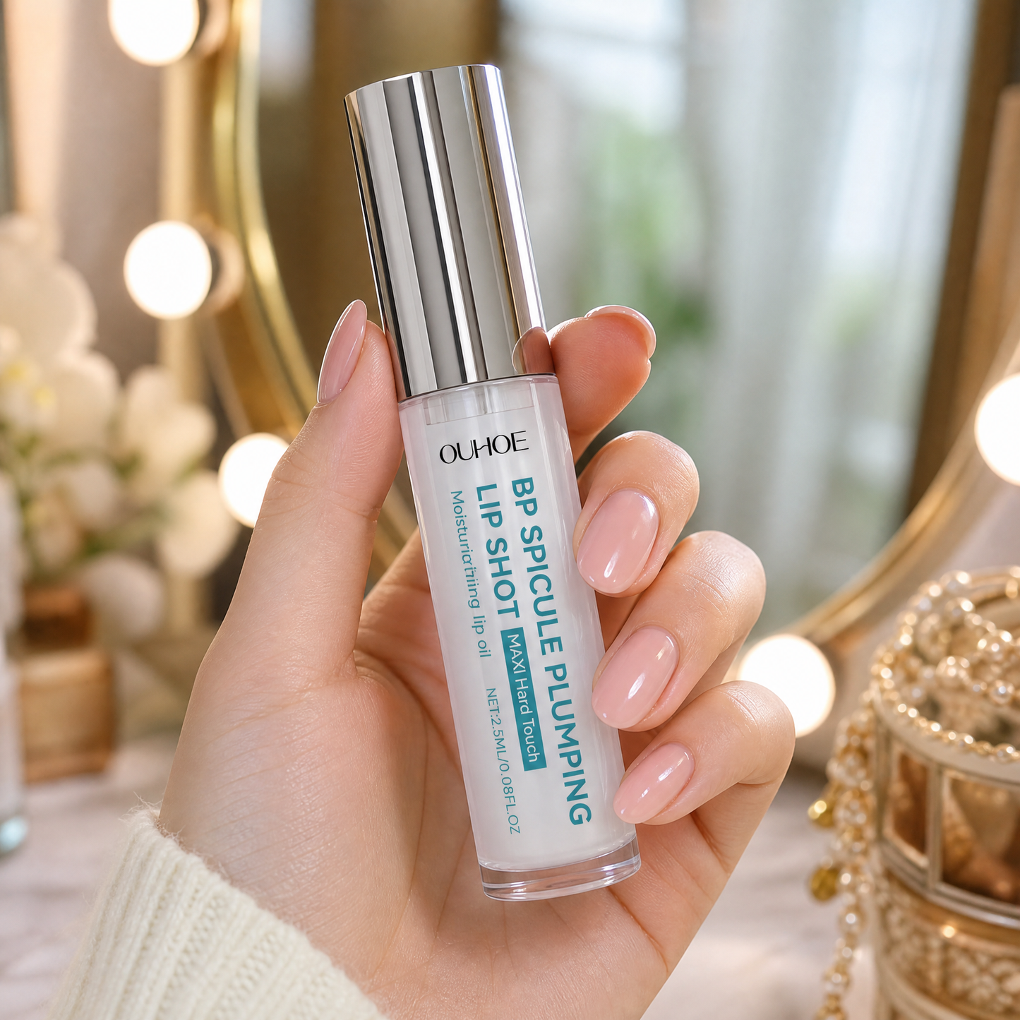 MicroDose™ Transparent Moisturizing Lip Care Oil